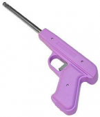 Пьезозажигалка ENERGY JZDD-17-BRD, пистолет фиолетовая 157428