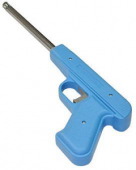 Пьезозажигалка ENERGY JZDD-17-LBL, пистолет голубая 157429
