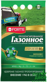 BONA FORTE газонное пролонгированное (гранулированное с биодоступным кремнием) 2,5кг /10 (Химик)