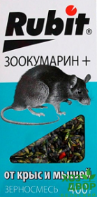 Рубит Зоокумарин + зерновая смесь  400гр /25 А5152 