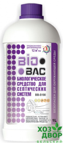 BioBac биологическое средство для септических систем 1л BB-S-180 / 12